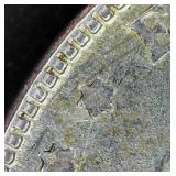 AU 1921-D Morgan Dollar VAM-1B1 "Capped R" Hot 50, Unaltered Surfaces w/Decent Luster