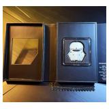 2002 NIUE Star Wars Hovertank Pilot, Faces of The Empire Series, 1oz .999, Excellent Condition