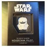 2002 NIUE Star Wars Hovertank Pilot, Faces of The Empire Series, 1oz .999, Excellent Condition