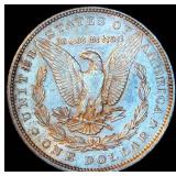 AU 1878/79 Reverse Morgan Silver Dollar, Unaltered Surfaces w/Partial Luster