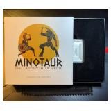 Pamp Swiss Silver 2021 Minotaur 1.5oz 9999 Solomon Islands $4, #1,457 of 2,000