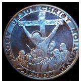 1oz 999 Silver Christ Crucifixion Round