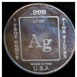 1oz 999 Silver Christ Crucifixion Round