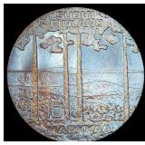Uncirculated 1975 Finland Silver 10 Markkaa President Urho Kekkonen 75th Birthday