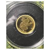 2013 AUSTRALIAN KOALA HALF GRAM .9999 FINE GOLD