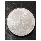 2023 MEXICAN LIBERTAD 1 TROY OZ .999 FINE SILVER