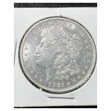 1921 US MORGAN SILVER DOLLAR