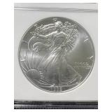 1995 AMERICAN SILVER EAGLE NGC MS69