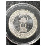 HALF TROY OZ .999 FINE SILVER PAUL REVERE ROUND IN AIRTITE