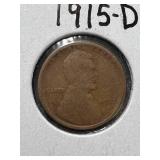 1915-D US WHEAT CENT