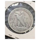 1943 US WALKING LIBERTY HALF DOLLAR