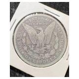 1890-O US MORGAN SILVER DOLLAR