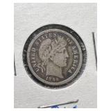 1896-O US BARBER DIME
