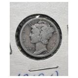 1919-D US MERCURY DIME