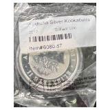 2010 AUSTRALIAN KOOKABURRA 1 TROY OZ .999 FINE SILVER
