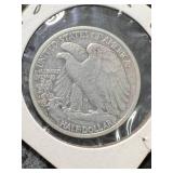 1942-S US WALKING LIBERTY HALF DOLLAR