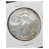 2009 AMERICAN SILVER EAGLE 1 TROY OZ .999 FINE SILVER