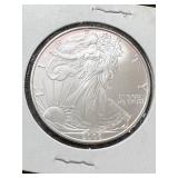 2006 AMERICAN SILVER EAGLE 1 TROY OZ .999 FINE SILVER