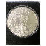 2017 AMERICAN SILVER EAGLE 1 TROY OZ .999 FINE SILVER IN BOX