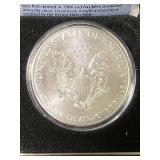 2017 AMERICAN SILVER EAGLE 1 TROY OZ .999 FINE SILVER IN BOX