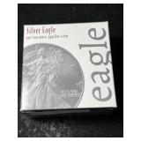 2017 AMERICAN SILVER EAGLE 1 TROY OZ .999 FINE SILVER IN BOX