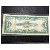1923 US LARGE SIZE HORSE BLANKET $1 SILVER CERTIFICATE