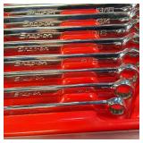 Snap-on Flank Drive Plus Combination Wrench 11 pc Set with Tray. (3/8 - 1") :: Genuine Snap-On Brand (Much more in this auction!)