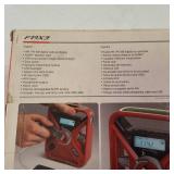 Eton FRX3 Hand Crank Emergency Radio with NOAA Weather Alerts & USB Charger Red