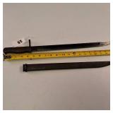 19 inch long antique bayonet  Most likely Japanese, WWII  wooden handle