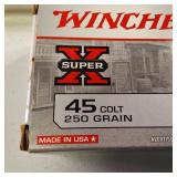 50-round box of Winchester Super-X Cowboy Action ammunition