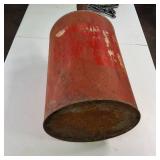 Vintage Metal Gas Can (5 gallon)