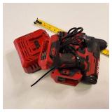 SKIL PWR CORE 20V brushless hammer drill with compact driver and battery charger