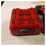 SKIL PWR CORE 20V brushless hammer drill with compact driver and battery charger