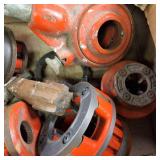 Large lot of  RIDGID 12-R Exposed Ratchet Threader Sets