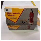 In original box: Tool Shop brand Mini Laminate Trimmer with a 3 Amp motor
