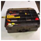 Tackle box full of fishing lures!
