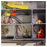 Tackle box full of fishing lures!