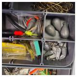 Tackle box full of fishing lures!