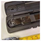 Snap-on TQR250E, a 1/2-inch drive adjustable click-type torque wrench