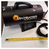 Mr. Heater 60,000 BTU forced-air propane heater (model MH60QFAV)