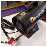 Mr. Heater 60,000 BTU forced-air propane heater (model MH60QFAV)