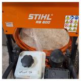 Stihl RB 600 gas-powered commercial pressure washer, designed for heavy-duty cleaning tasks.