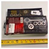 Craftsman 19-piece metric tap and die set designed for cutting threads on metal