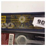 Craftsman 19-piece metric tap and die set designed for cutting threads on metal