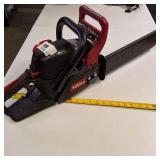 Hyper Tough MT3716 16-inch gas-powered chainsaw.