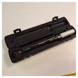 SNAP ON Brand Torque wrench in original case.