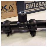 RIFLESCOPE BARSKA PRECISION - BARSKA SINCE 1994 - VALUE QUALITY NEW TECHNOLOGY