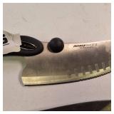 Cooking Guild chef knife, and "Miracle Blade III Rock 