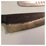 Cooking Guild chef knife, and "Miracle Blade III Rock 