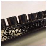 Snap-on shallow socket set - Metric - 6 Point sockets